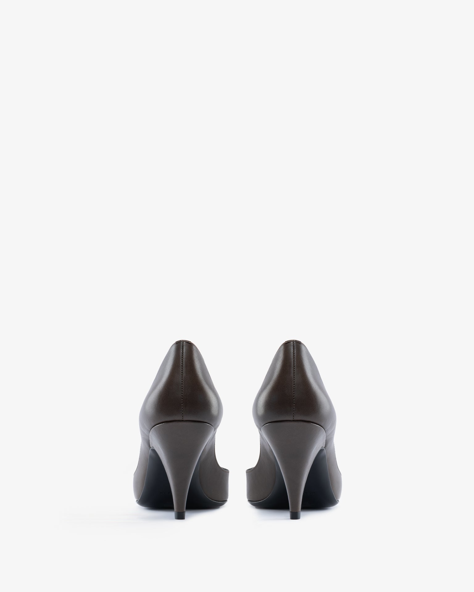 haze pump in mocha leather – JUDE