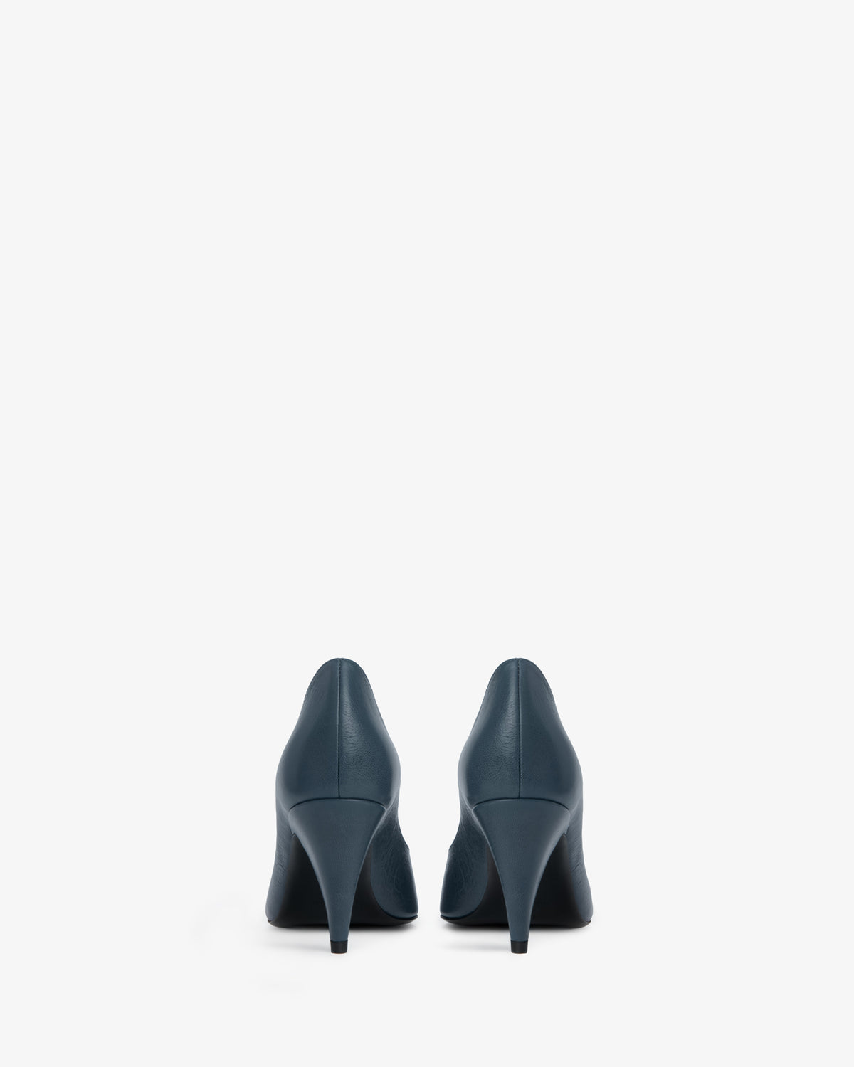 Haze Pump Pigeon Grained Leather