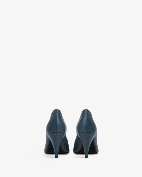 Haze Pump Pigeon Grained Leather