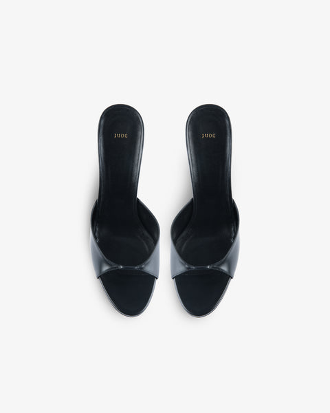 Haze Sandal Black Leather