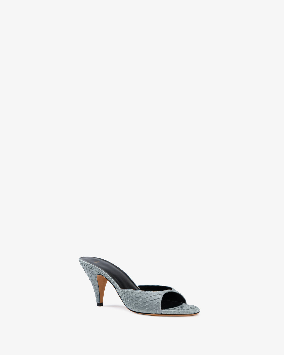 Haze Sandal Grey Python Leather