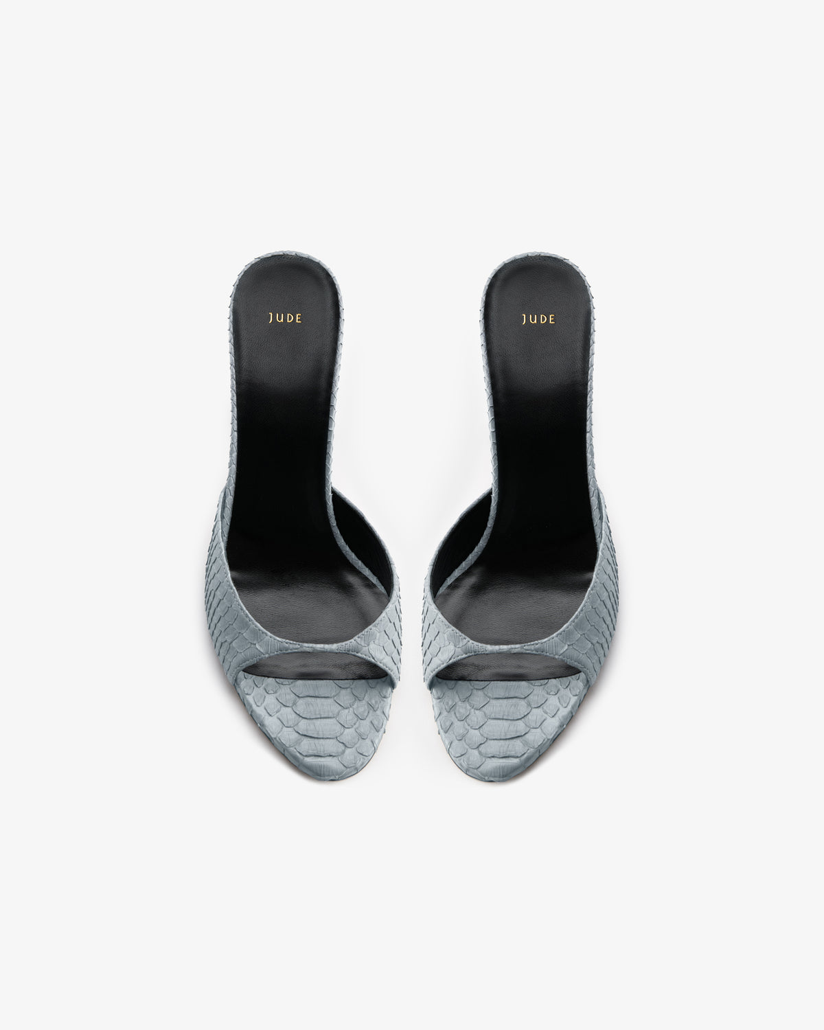 Haze Sandal Grey Python Leather