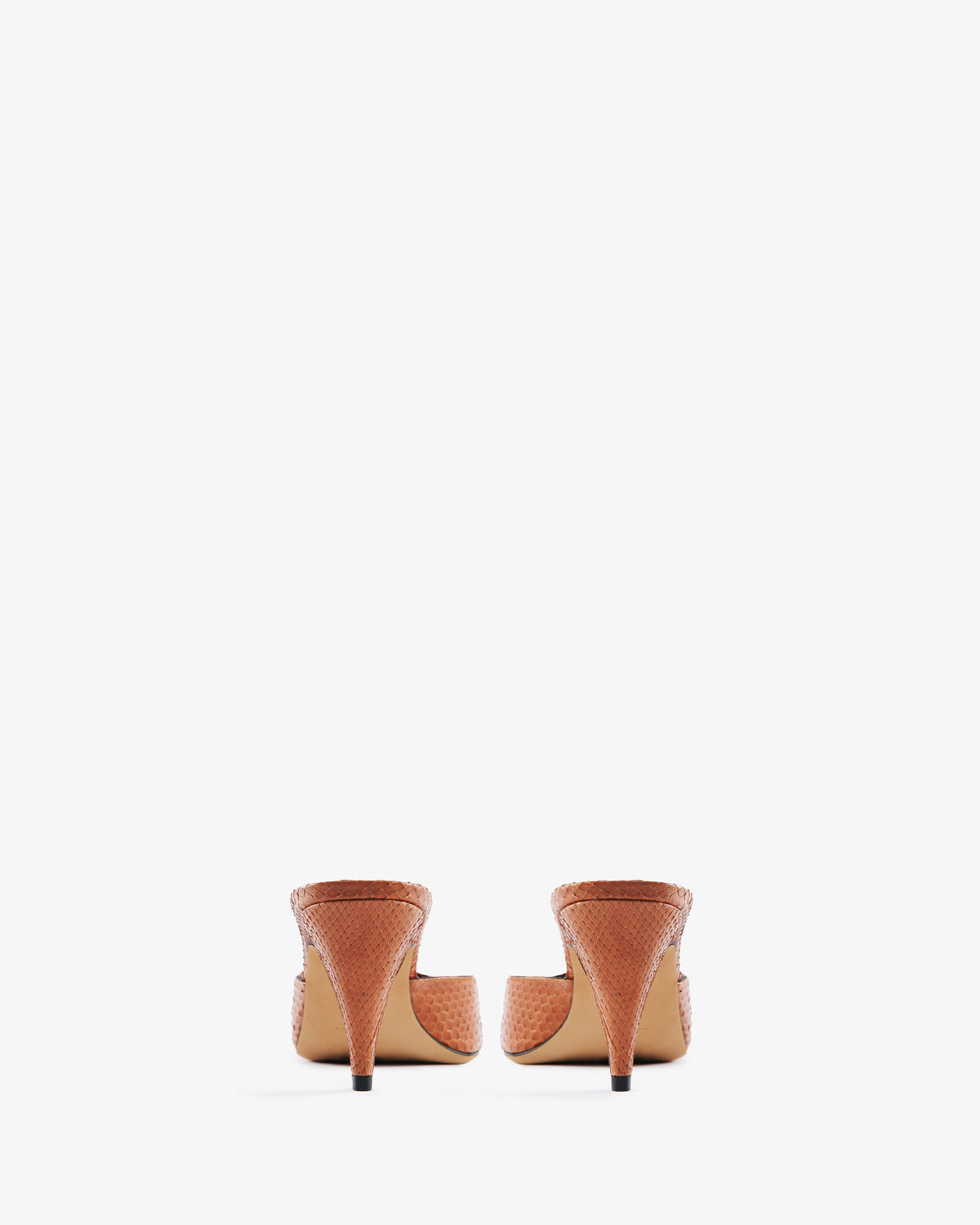 Haze Sandal Tan Python Leather