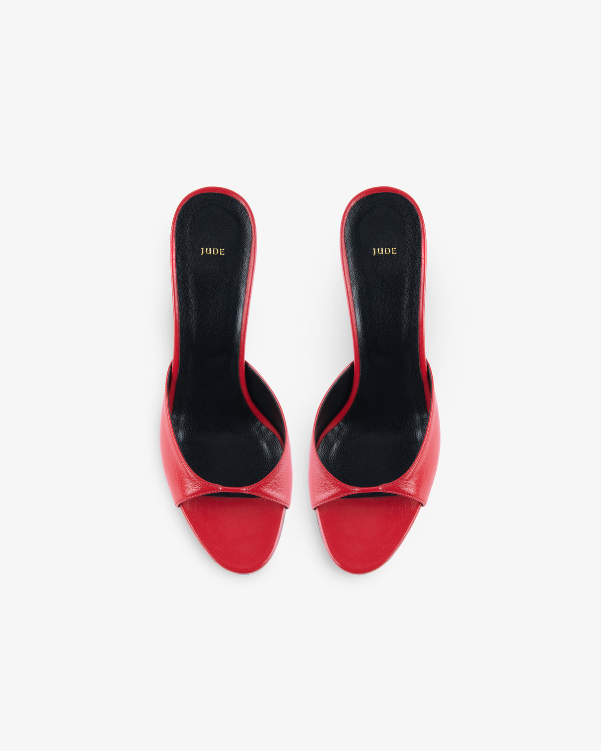 Haze Sandal Red Creased Leather
