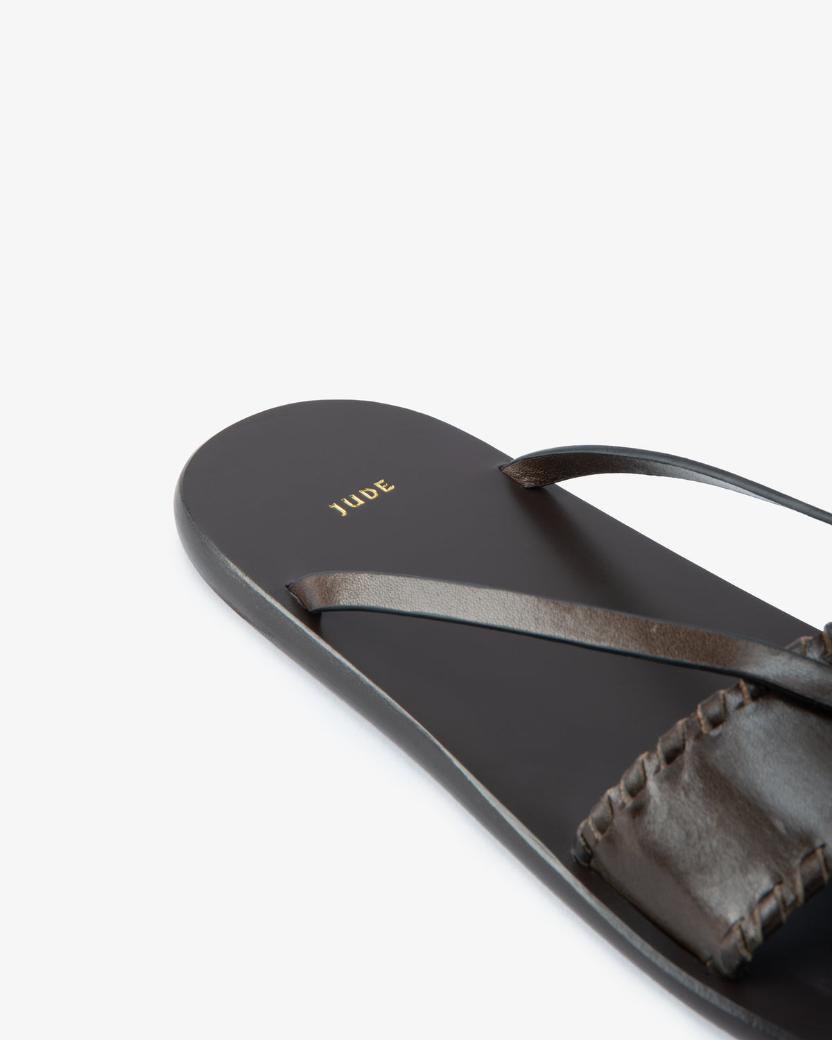 Helena Flat Mocha Leather