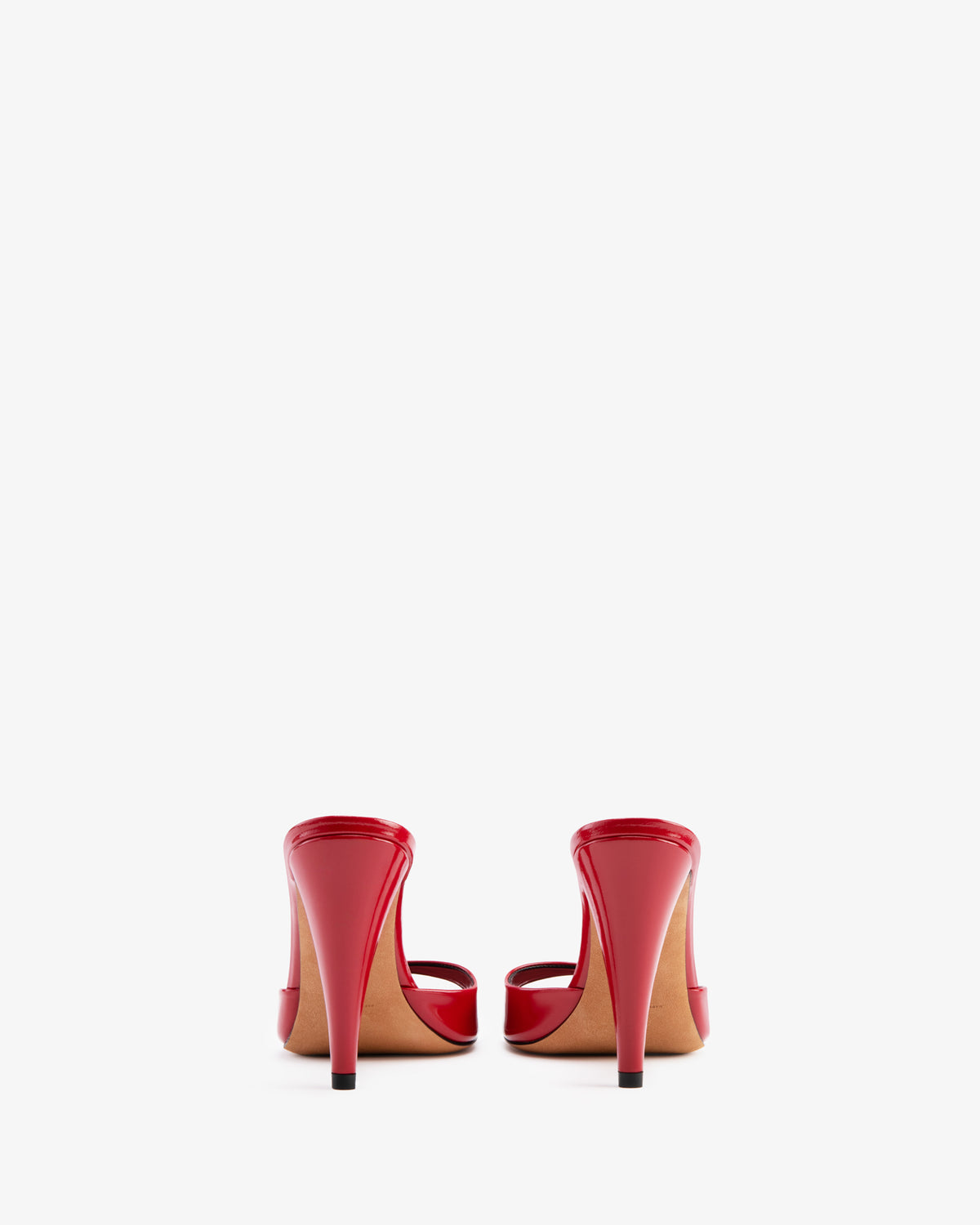 Hew Mule Red Patent Leather