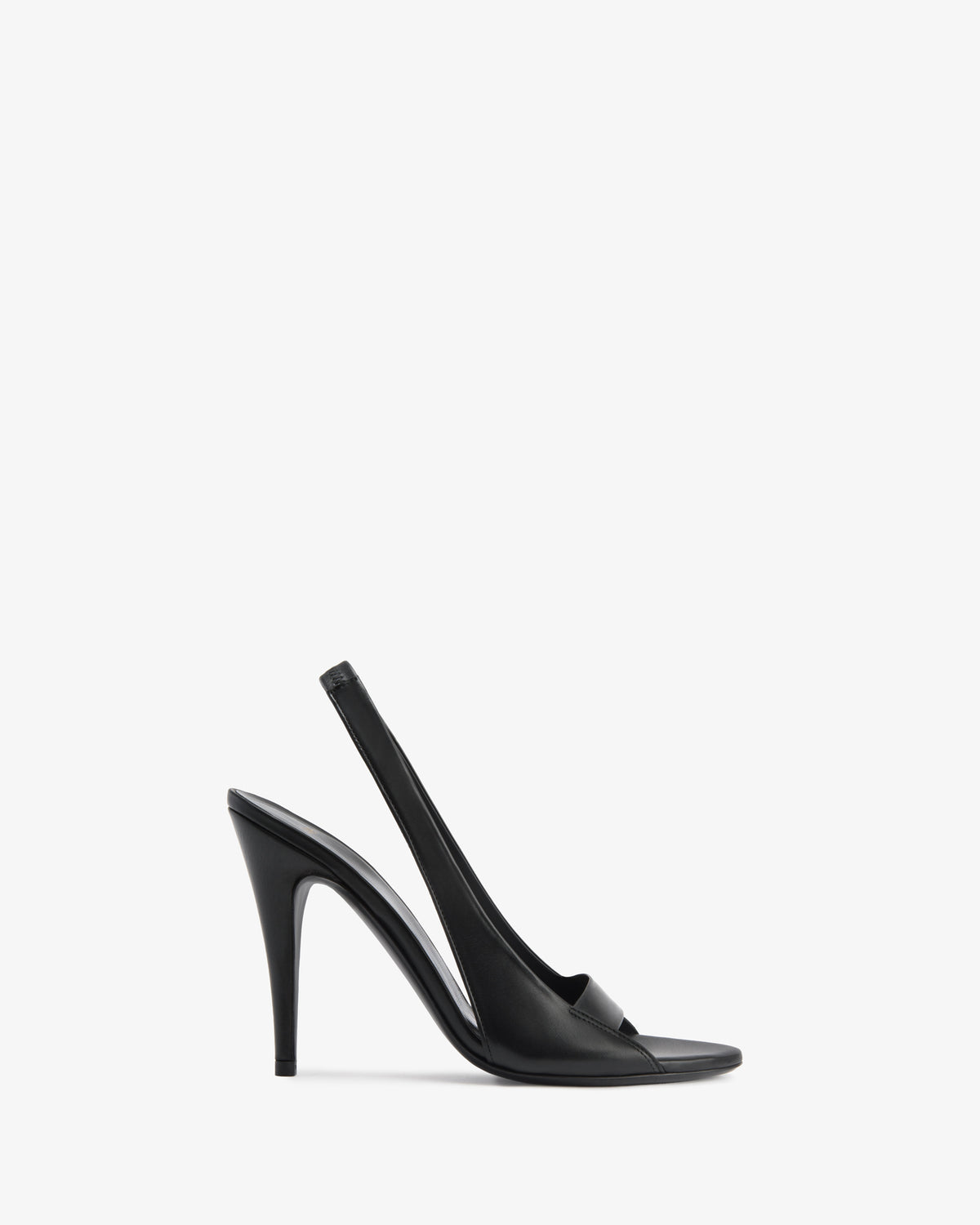 Ibis Slingback Black Nappa Leather