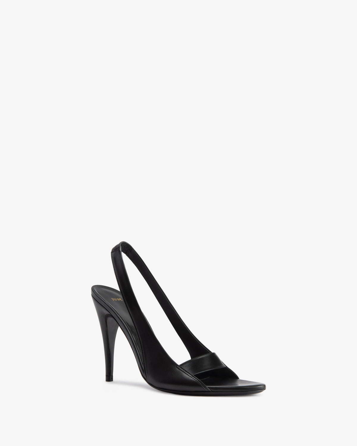 Ibis Slingback Black Nappa Leather