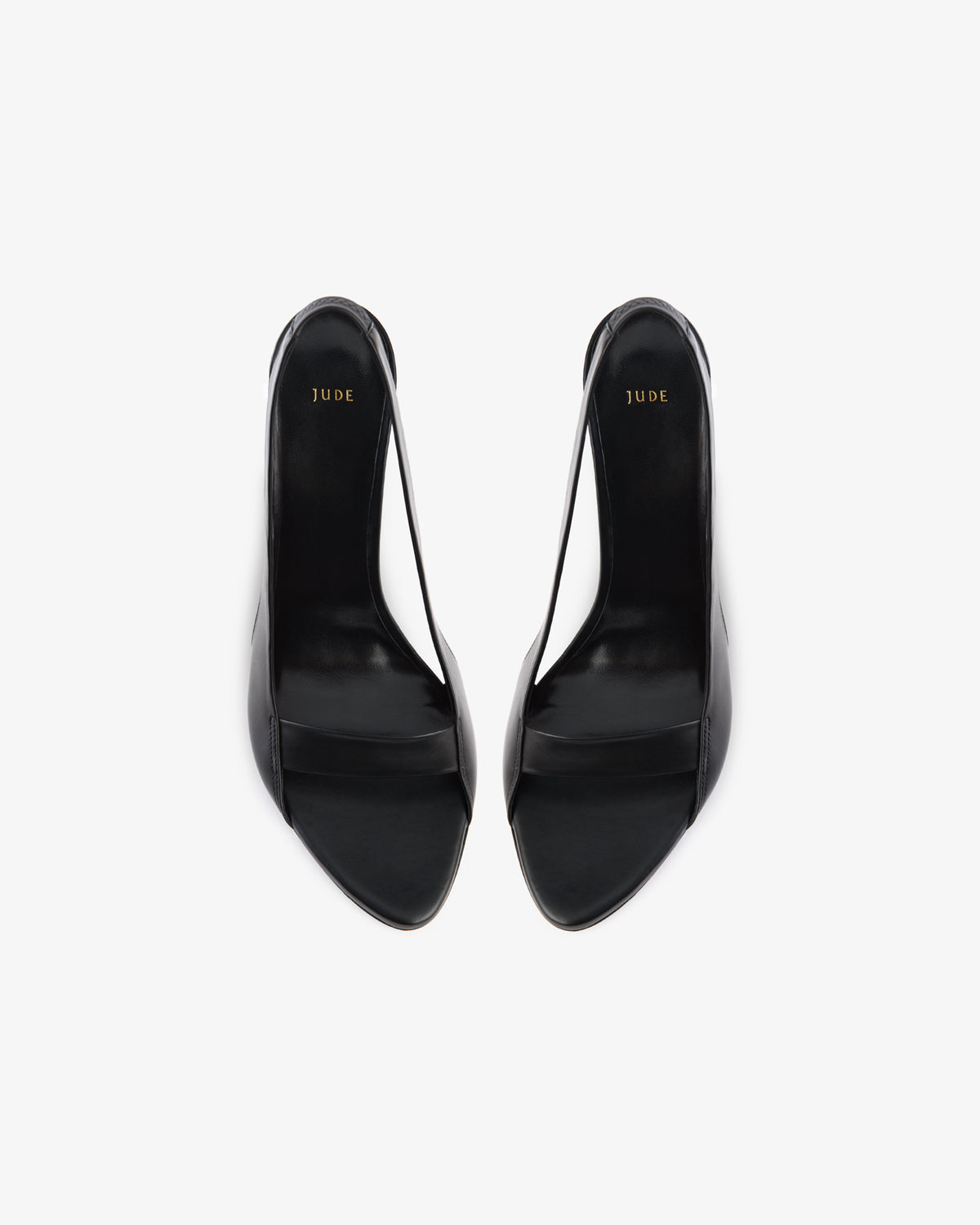 Ibis Slingback Black Nappa Leather