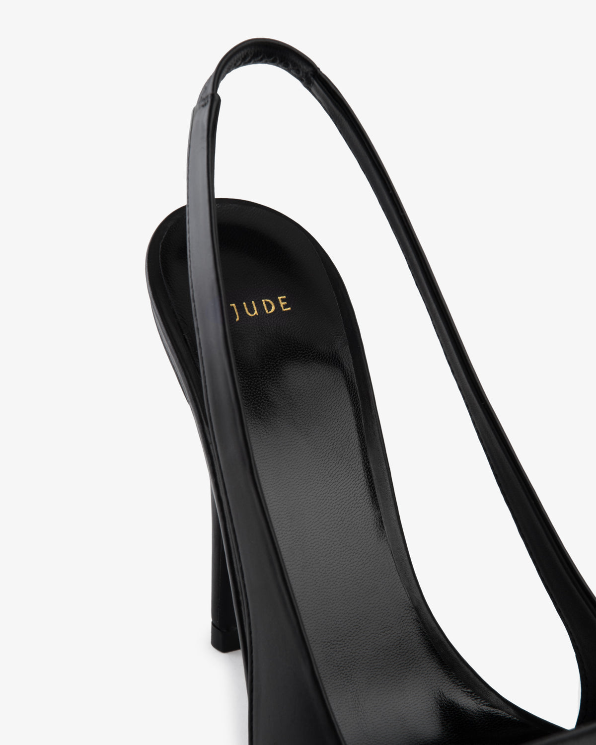 Ibis Slingback Black Nappa Leather