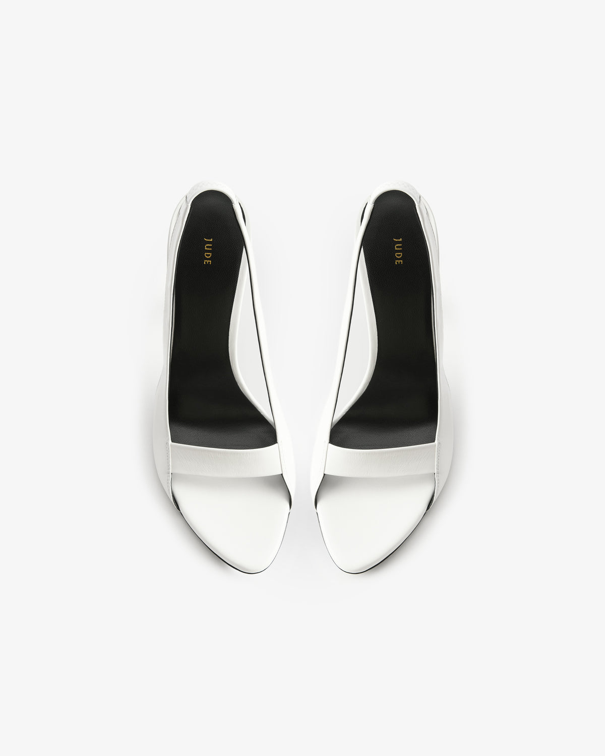 Ibis Slingback White Creased Leather