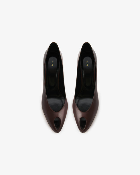 Icon Pump Barolo Creased Leather