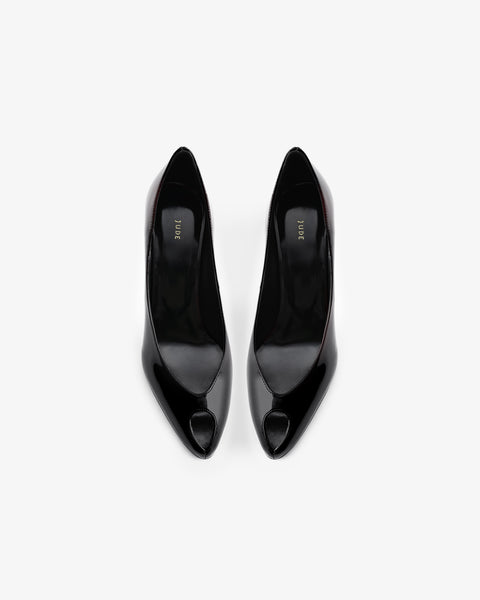 Icon Pump Black Patent Leather