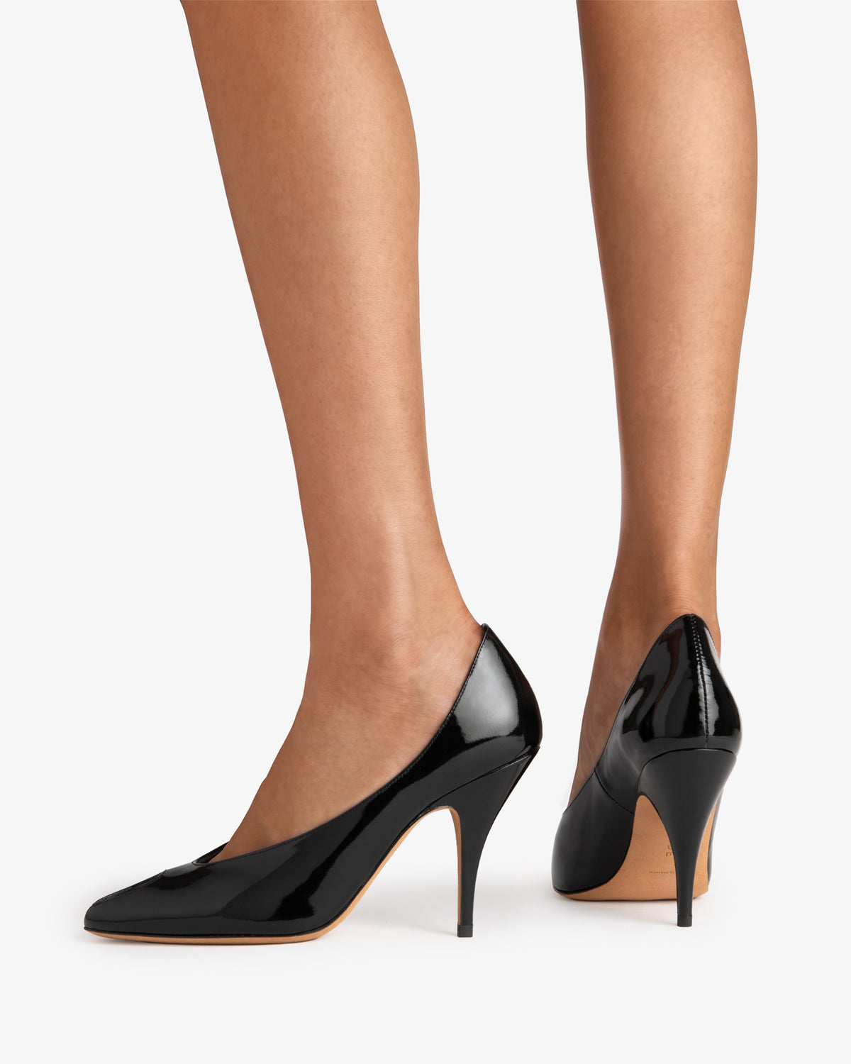 Icon Pump Black Patent Leather