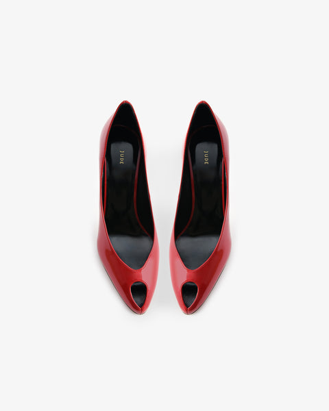 Icon Pump Red Patent Leather