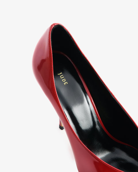 Icon Pump Red Patent Leather