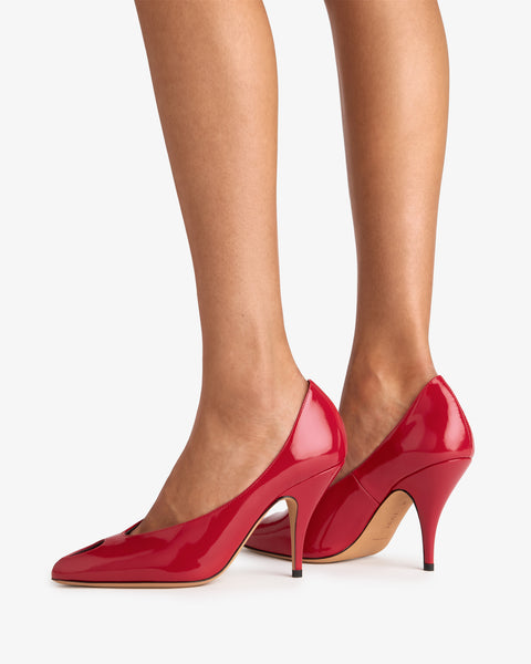 Icon Pump Red Patent Leather