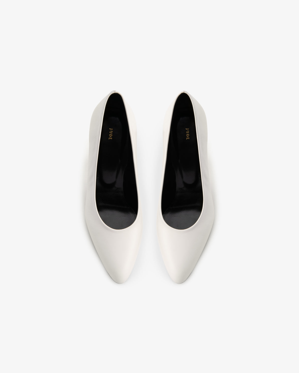 Inez Pump Off-White Leather