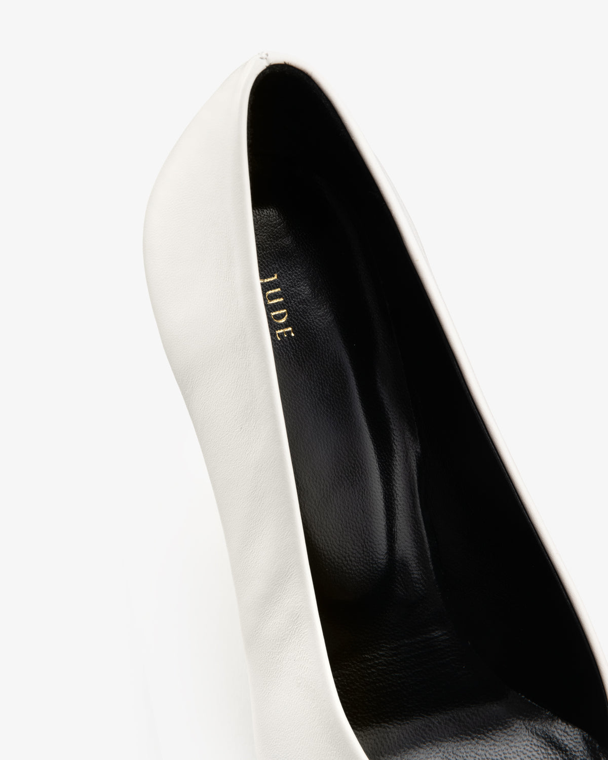 Inez Pump Off-White Leather