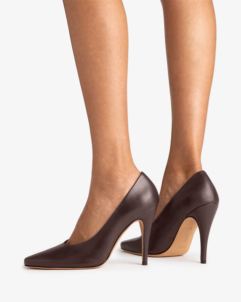 Jerry Pump Barolo Creased Leather