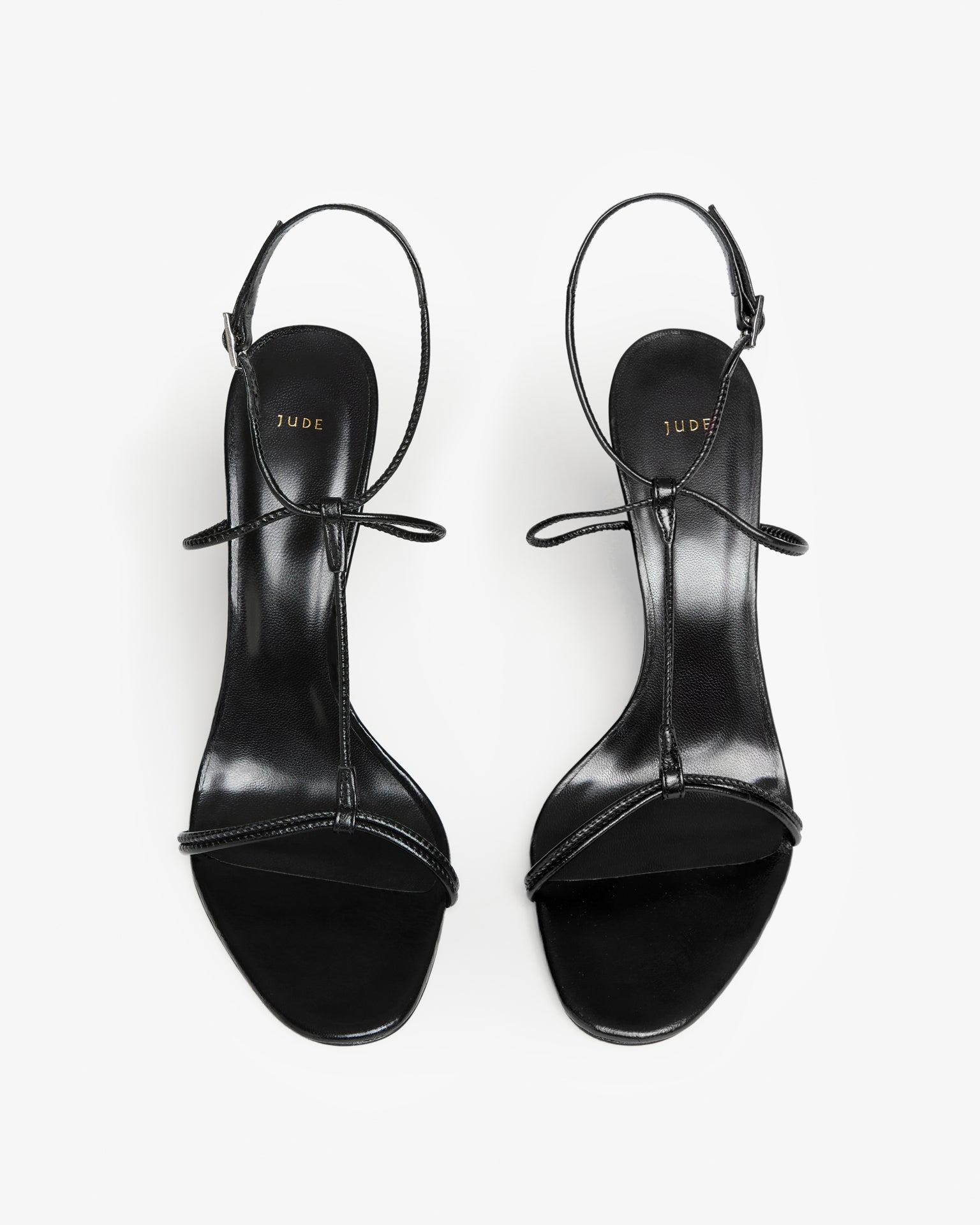 Mixer Sandal in Black Leather – JUDE