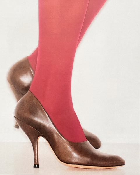 Date Pump Mocha Leather - Second Image