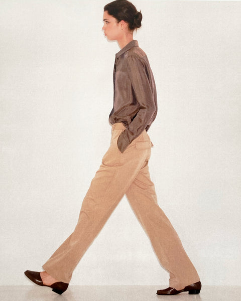 Padre Ballerina Mocha Leather - Second Image