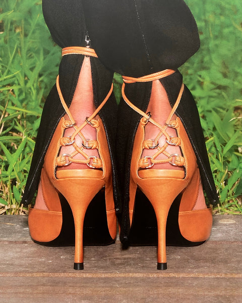 Scoop Pump Apricot Leather - Second Image