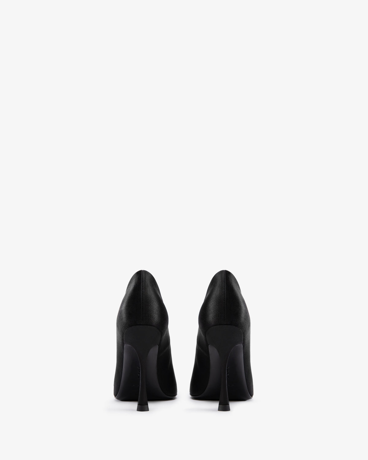 Kiss Pump Black Satin