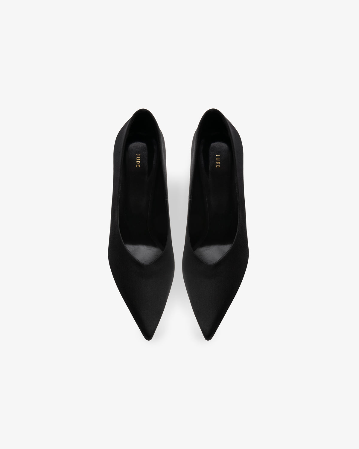 Kiss Pump Black Satin