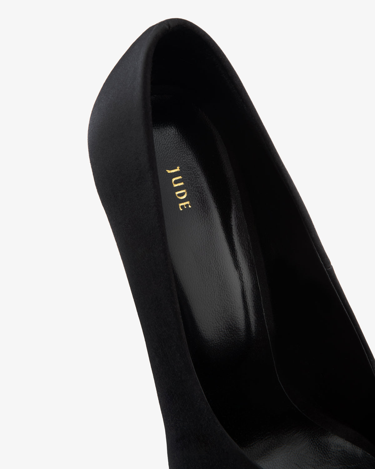 Kiss Pump Black Satin