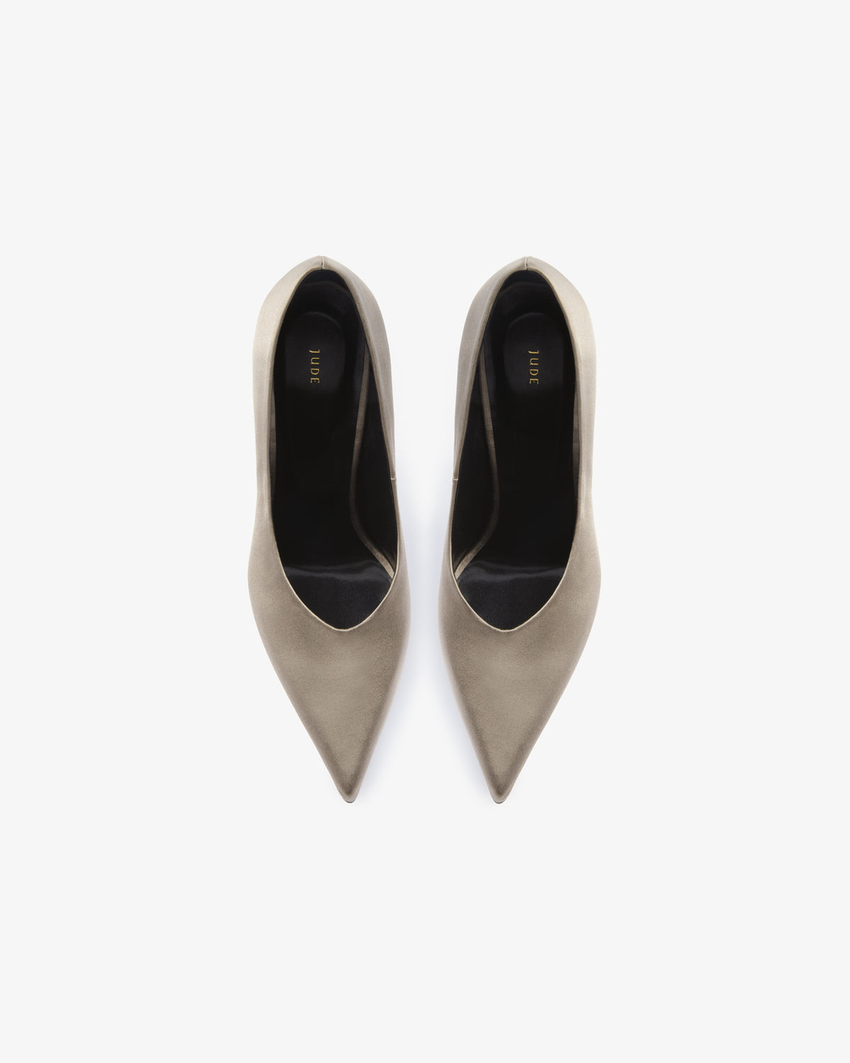 Kiss Pump Beige Gold Silk