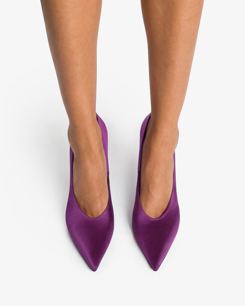 Kiss Pump Magenta Silk