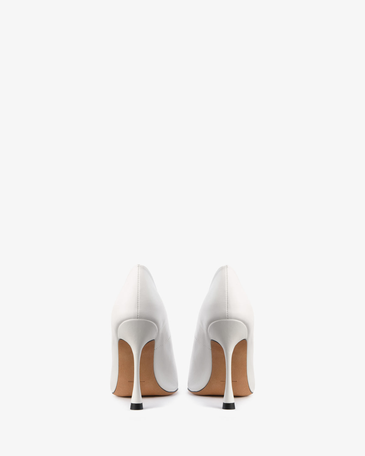 Kiss Pump White Lamb Leather