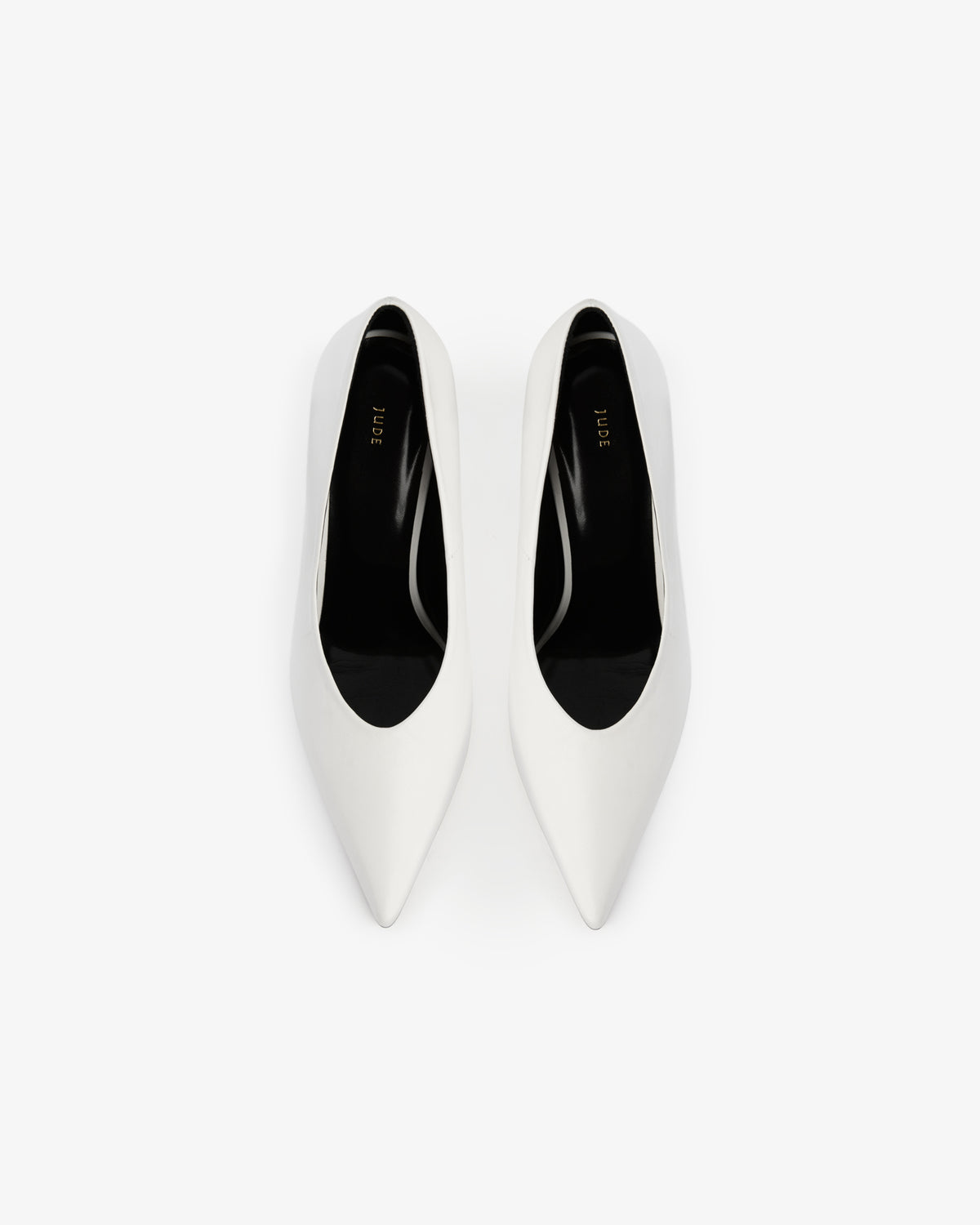 Kiss Pump White Lamb Leather