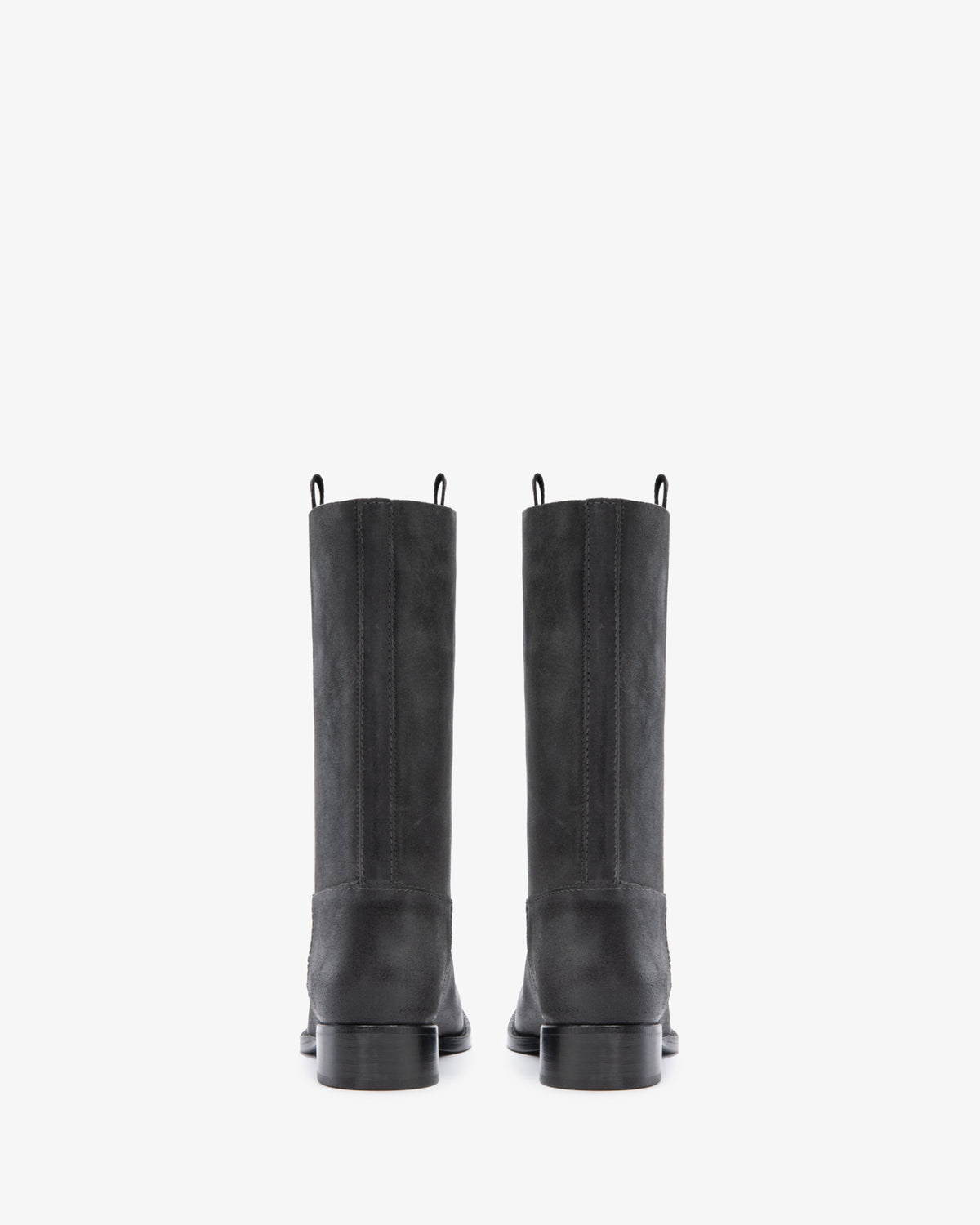 Leif Boot Stone Distressed Suede Leather