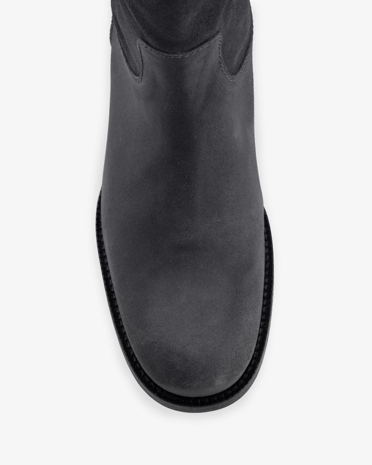 Leif Boot Stone Distressed Suede Leather