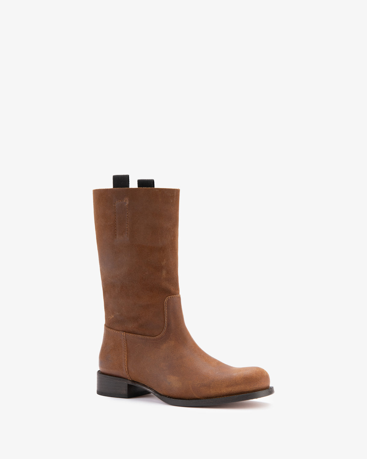 Leif boot Tan Distressed Suede Leather