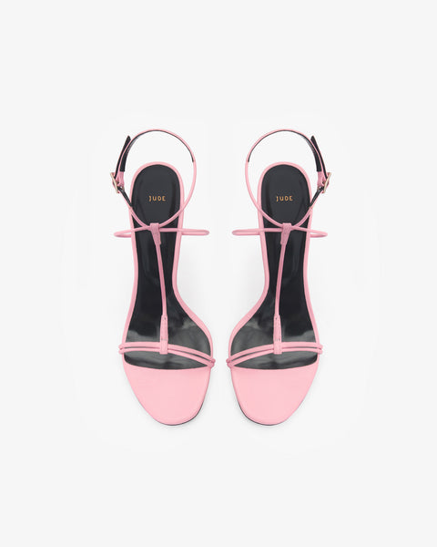 Mixer Sandal in Pink Leather