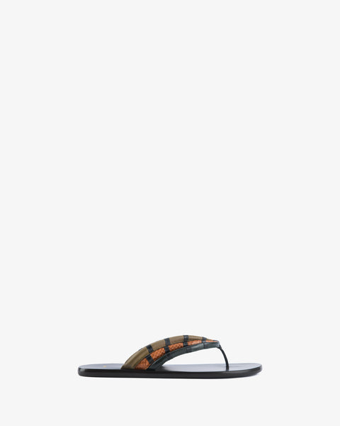 All Tan Python PATH FLAT – JUDE