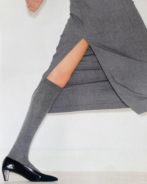 Bonnie Pump Black Brushed Leather