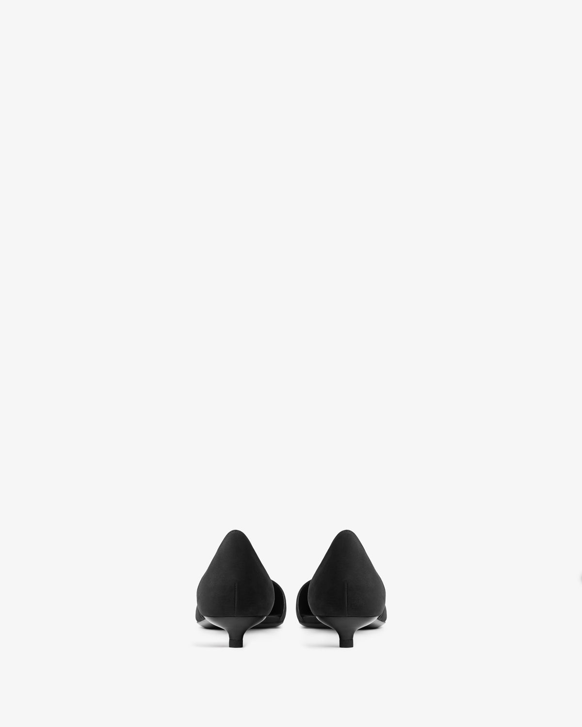 Pirrie Pump Black Nubuck Leather