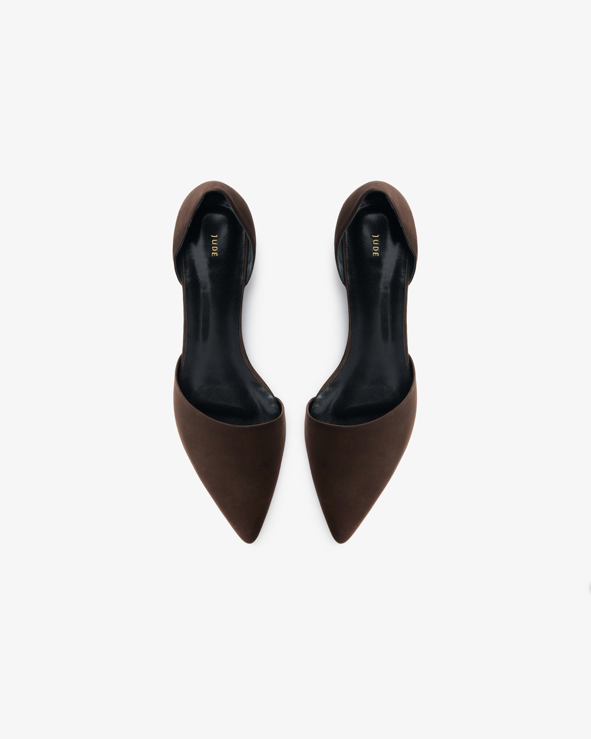 Pirrie Pump Brown Nubuck Leather