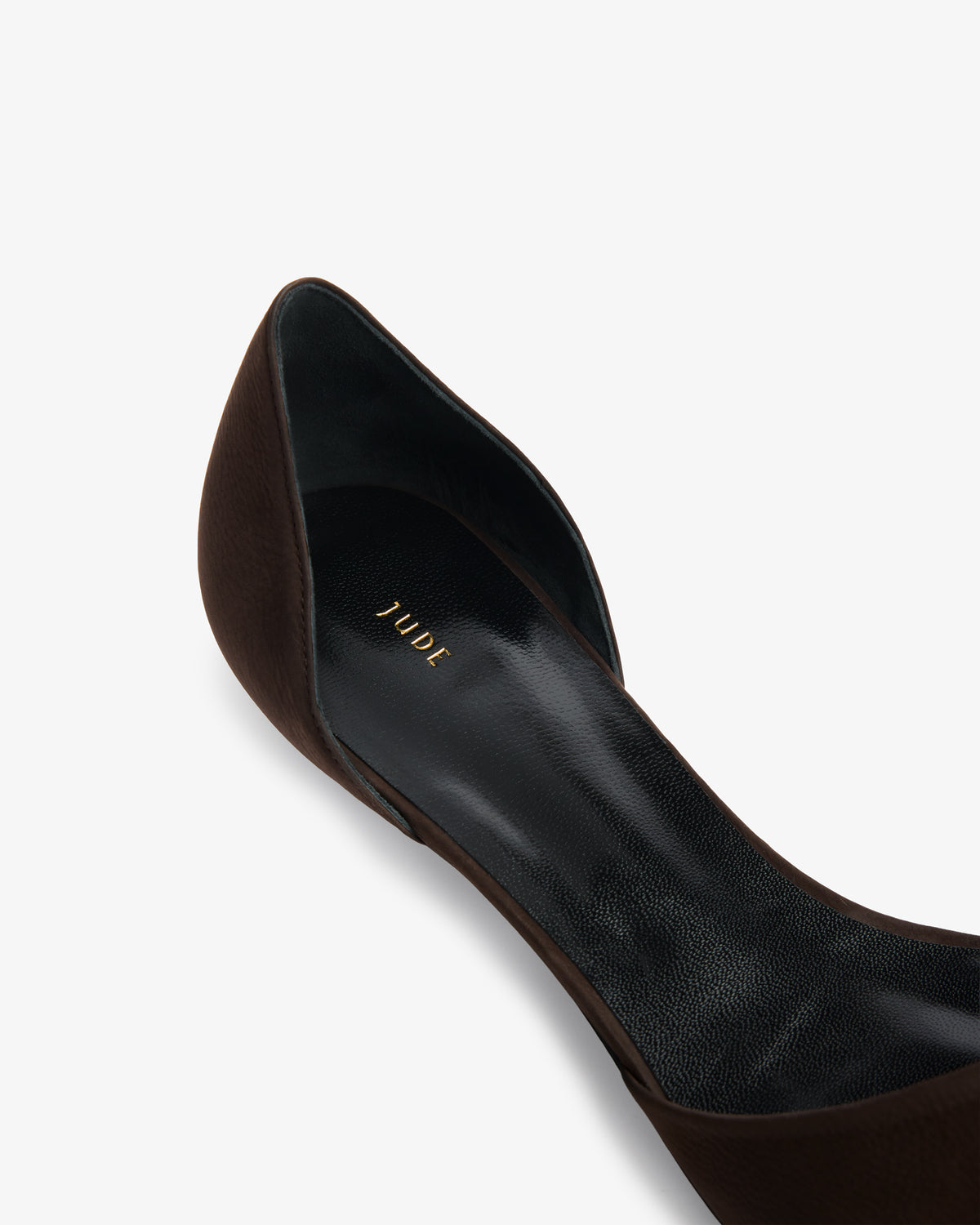 Pirrie Pump Brown Nubuck Leather