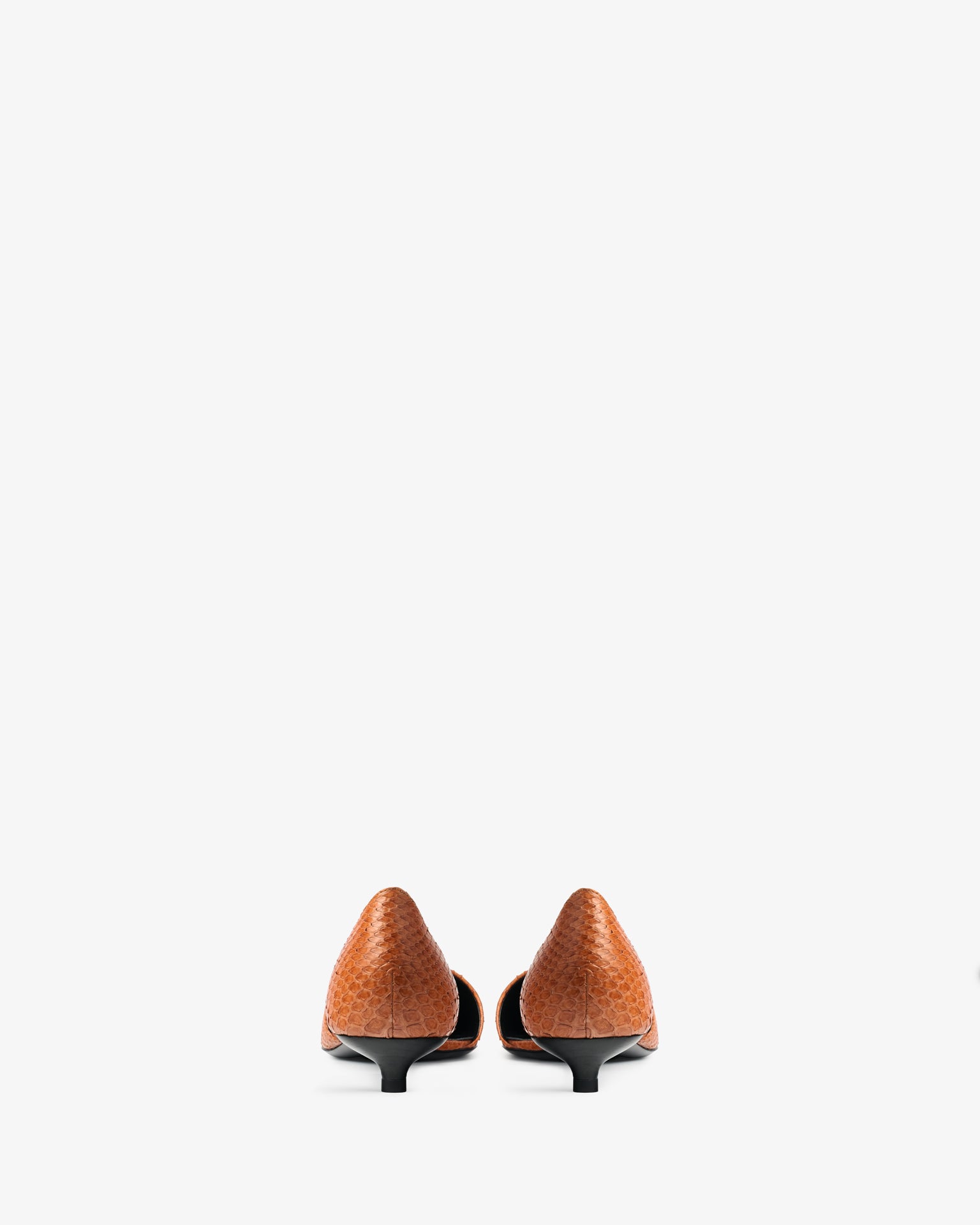 Pirrie Pump Tan Python Leather – JUDE
