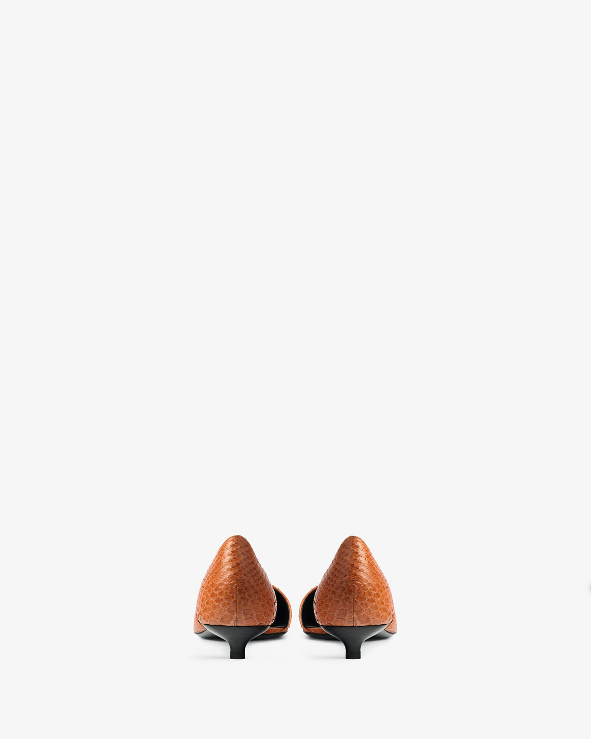 Pirrie Pump Tan Python Leather