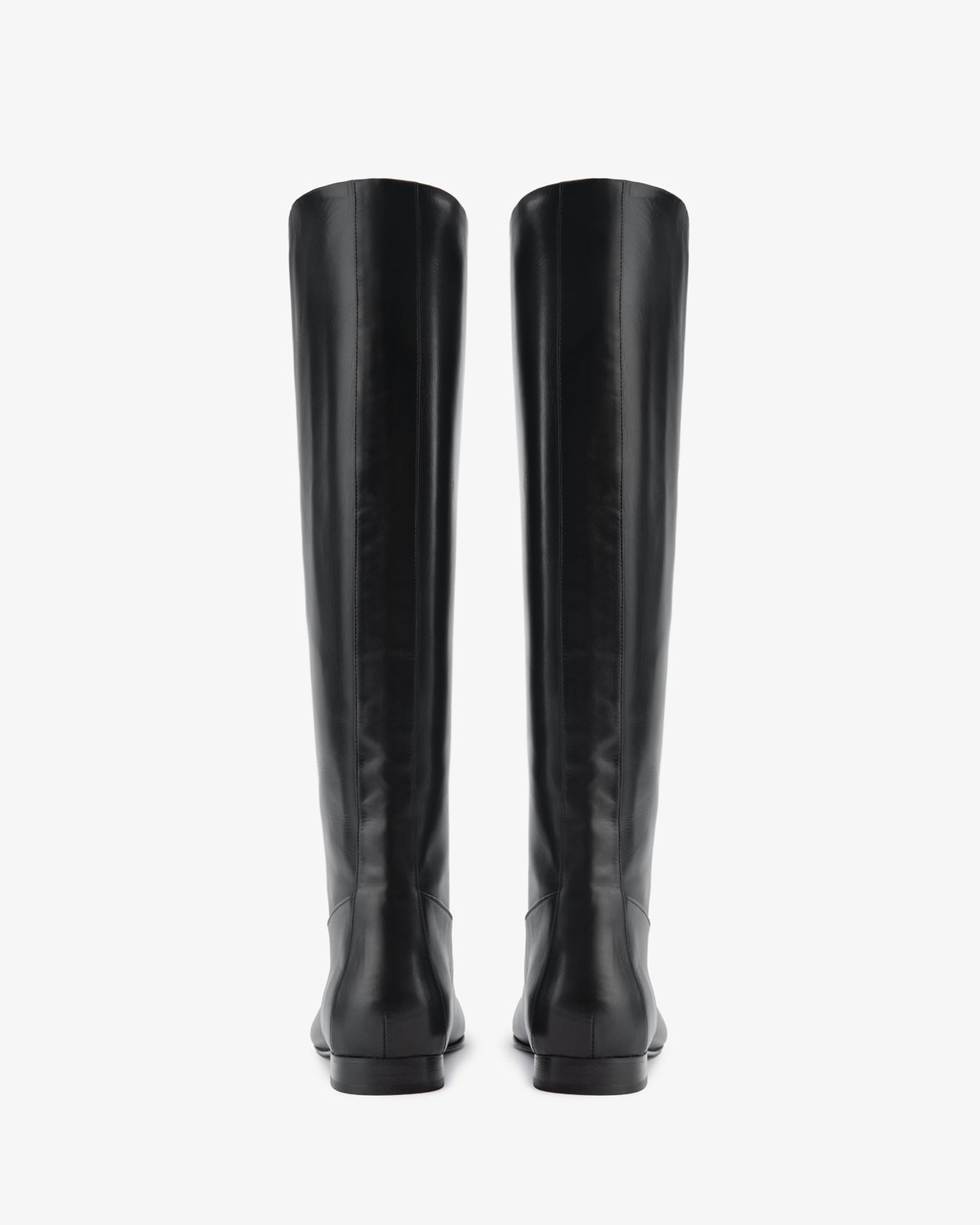 Ride Knee Boot Black Leather