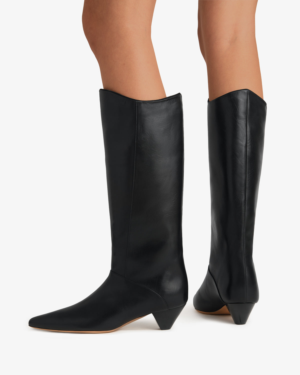 Romy Boot Black Nappa Leather