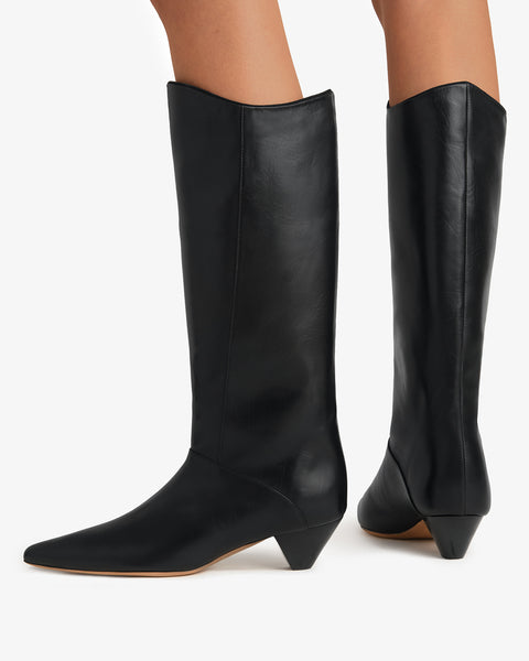 Romy Boot Black Nappa Leather