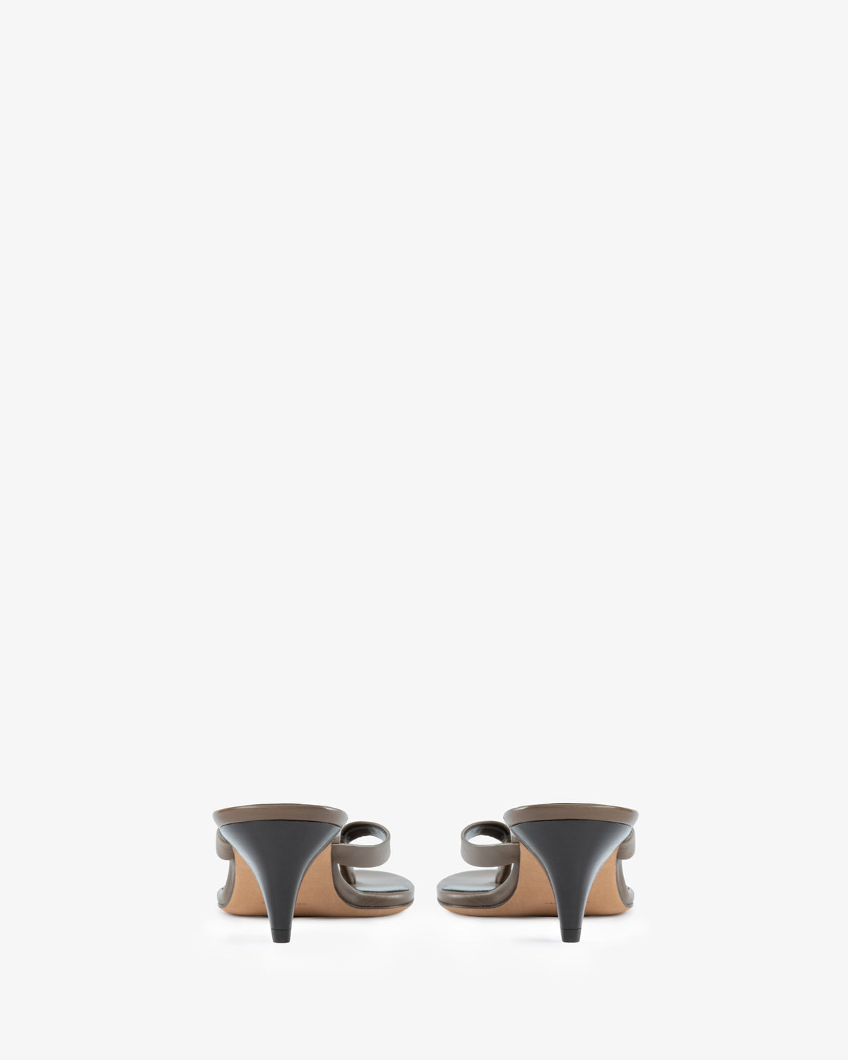 Rooty Sandal Clay Brown Leather
